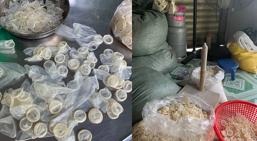 Вьетнамец торговал использованными презервативами