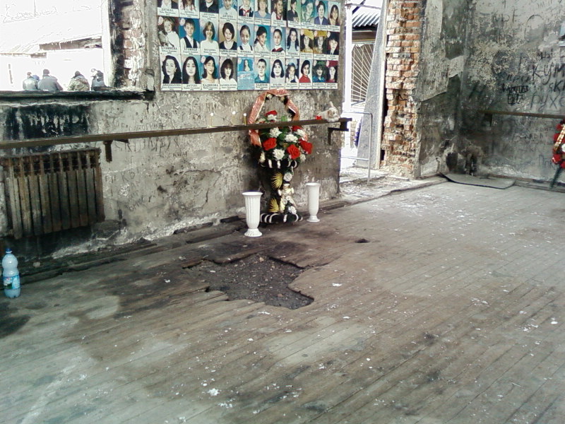 School. Beslan Site of the first explosion
