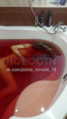 Труп Виктории Макаровой в ванной