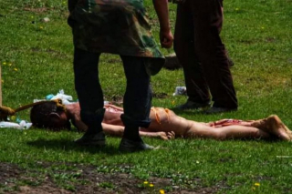 Небесное захоронение. Труп усопшего