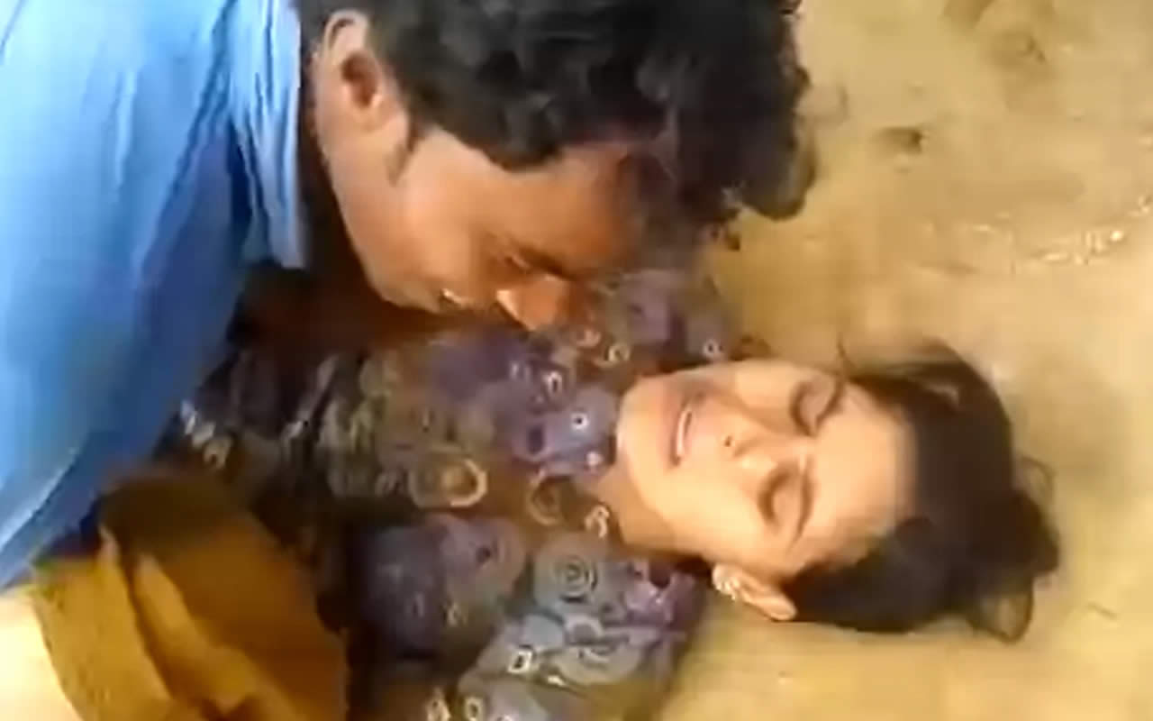 Real rape of an Indian woman. Video