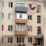 Наркоман прыгнул с 4-го этажа