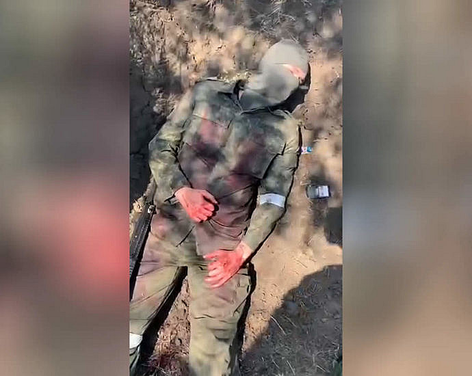 Мертвые российские солдаты