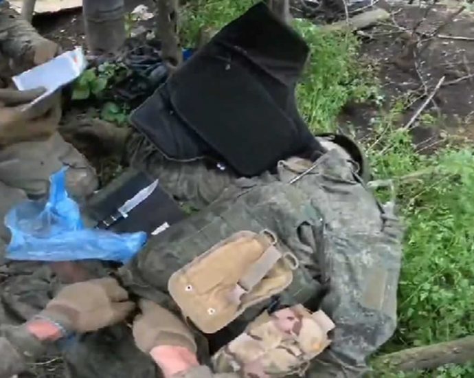 Труп русского солдата