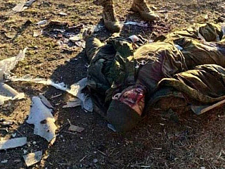 Труп российского солдата