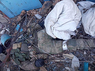 Труп российского солдата