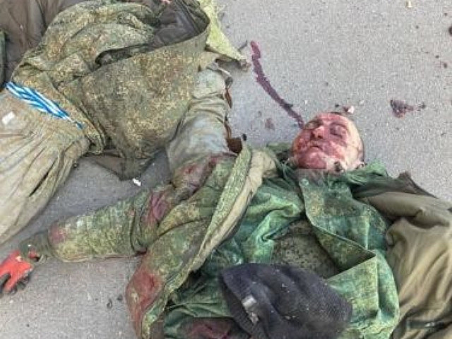 Трупы российских солдат. Украина.