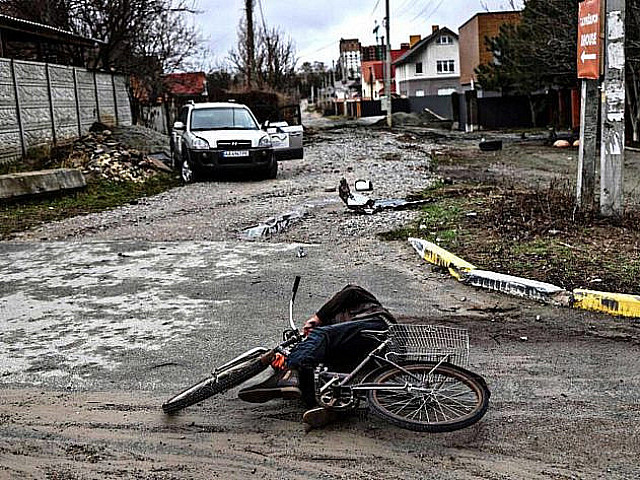 Труп велосипедиста. Киевская область. Украина