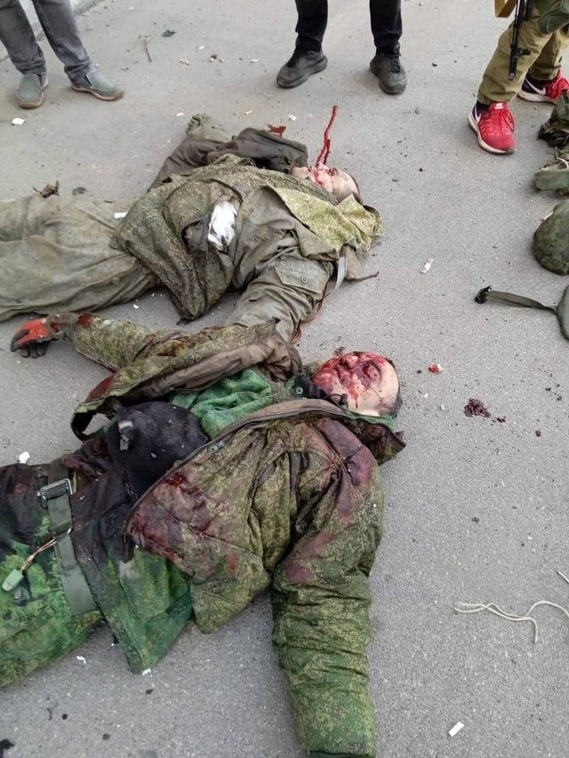 Убитые российские военные