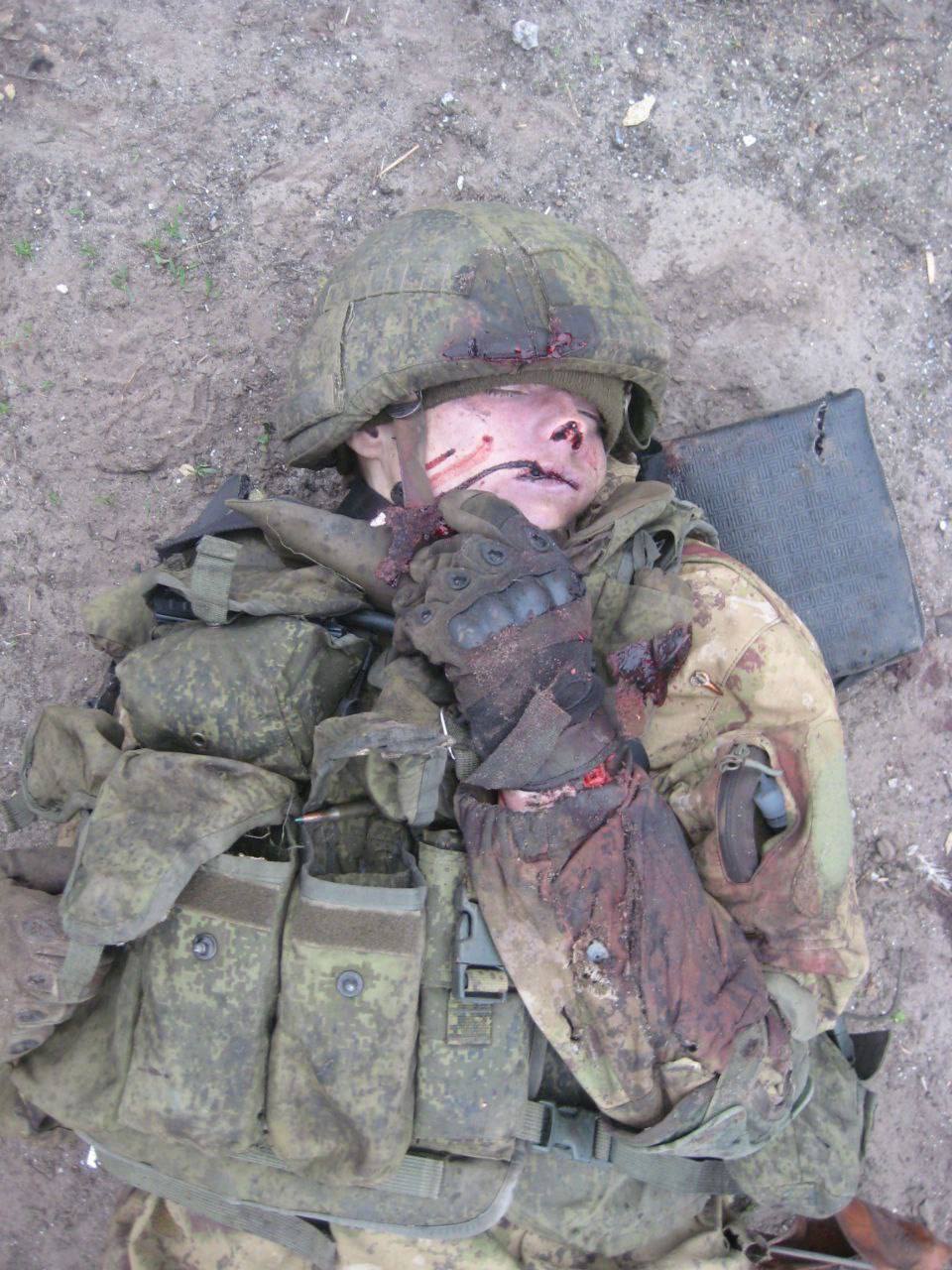 Труп российского солдата