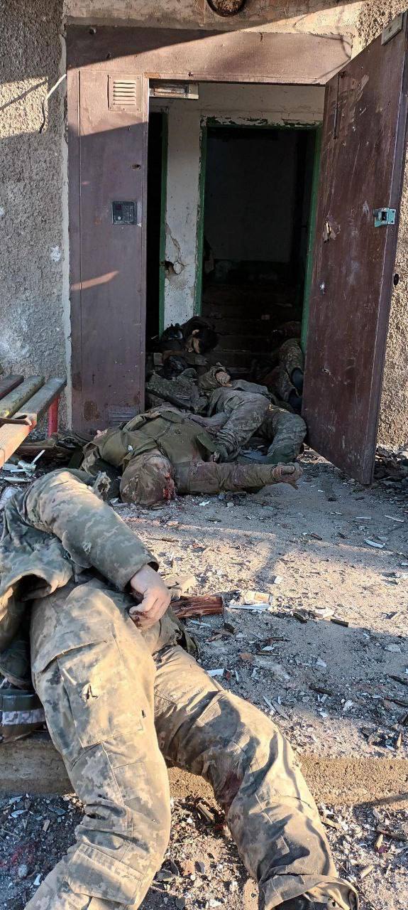 Мертвые солдаты ВСУ